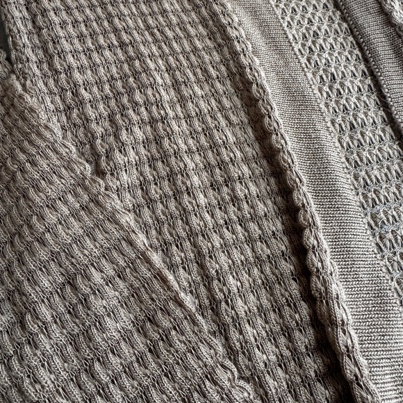 Elegant Tan Knit Cardigan by Universal Thread - Picture 4 of 9